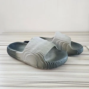 Sandalias Adidas Originales Adilette 22 Para Hombre Deslizables Maravilla Plateadas Talla 5 - Imagen 1 de 9