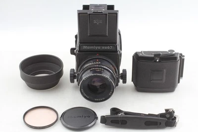 【MINT w/ Hood】 Mamiya RB67 Pro Sekor NB 90mm f3.8 Lens 120 Film Back from JAPAN - Image 1 of 4