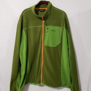 Orvis Green Block Color Gird Fleece Men Zip Jacket XL - Bild 1 von 10
