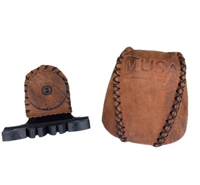 Antique Leather Bow Quiver - Rustic Brown - Free Belt & Clip Included - Image 1 of 4