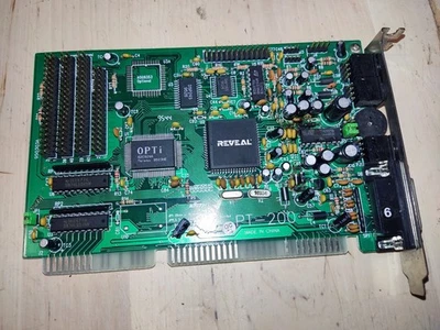 PC IBM ISA SOUNDKARTE OPTI PT-200 - Bild 1 von 2