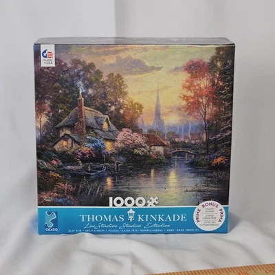 Rompecabezas Thomas Kincaid Nanette's Cottage 1000 piezas Foto 1 de 4