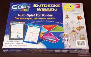 Clementoni Galileo Entdecke Wissen, Quiz-Spiel für Kinder, neu - Bild 1 von 2