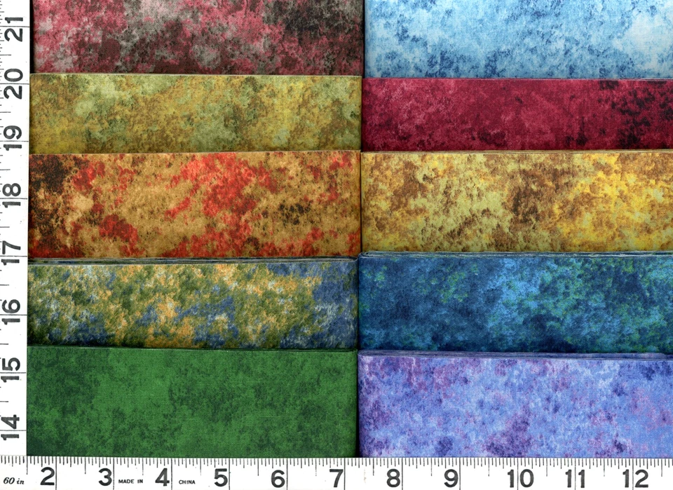 Earth Jewels Blender Jelly Roll 40 - 2.5" Strips Quilting & Sewing Fabric - image 1 of 1