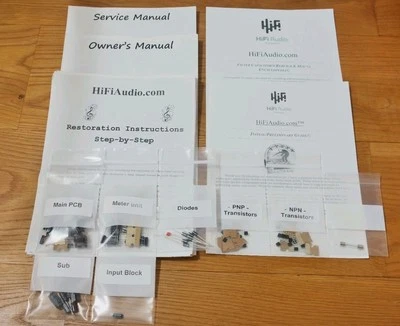 SAE A202 Amplificador Restauración Kit Reparación Servicio Fix Reap Filtro Condensador Foto 1 de 4