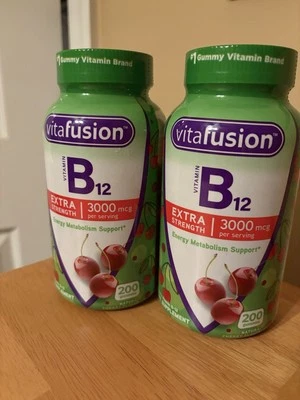 Vitafusion Vitamin B12 Extra Strength 3000 Mcg Per Serving 200 Gummies  - Image 1 of 3