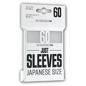 60 Sleeves - JUST SLEEVES - Japanese Size - 62 x 89 mm White - Bild 1 von 1