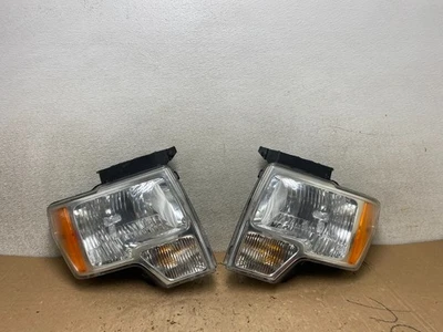 Faros halógenos izquierdo+derecho Ford F-150 F150 2009 a 2014 V0593 DW Foto 1 de 4
