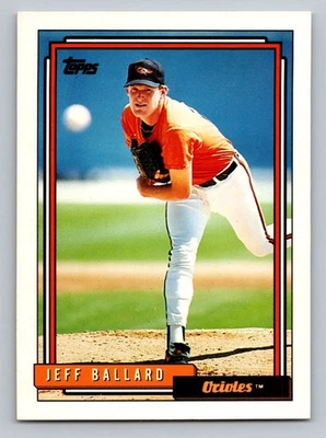 1992 Topps #104 Jeff Ballard - Image 1 of 2