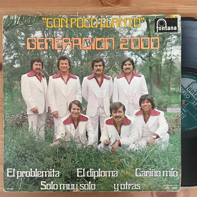 GENERACION 2000 Con Poco Llanto LP 1978 MEXICO Fontana strong VG+ vinyl - Image 1 of 2