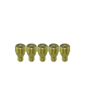 TIG Gas Lens Collet Body 45V43 1/16" & 1.6mm Fit SR DB PTA WP 9 20 25 Torch 5pk - Picture 1 of 3
