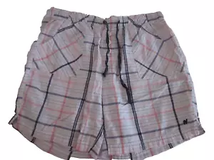 Red Camel Women's Medium Lightweight Blue Red White Shorts Drawstring Pockets - Picture 1 of 3