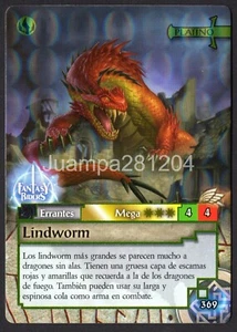 LINDWORM #369 CROMO FANTASY RIDERS 3 EL RESURGIR DE LOS DRAGONES 2021 PANINI - Imagen 1 de 2