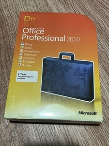 Microsoft Office Professional 2010 Office software New Sealed - Picture 1 of 2