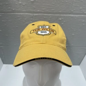 Cappello uomo THE WILDS Golf Club berretto cinturino posteriore chiusura metallo giallo nuovo con etichette - Foto 1 di 9