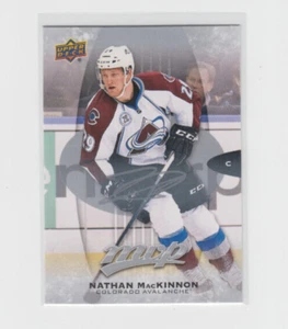 16/17 UD MVP Colorado Avalanche Nathan MacKinnon Silver Script card #60 - Picture 1 of 2
