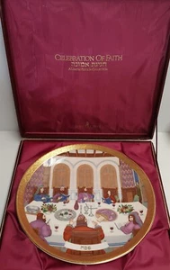 Royal Doulton Celebration of Faith Limited Edition Passover Plate by James Woods - Bild 1 von 9
