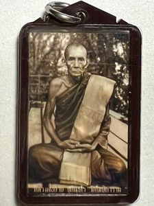 PHRA LP KUAY RARO ANTIGUO COLGANTE AMULETO DE BUDA TAILANDESA MAGIA ANTIGUO ÍDOLO #29 - Imagen 1 de 4