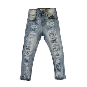 Little Kids FWRD DENIM & CO. Sliced & Diced Denim Jeans - Picture 1 of 8