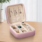 Portable Jewellery Box Organizer Travel Leather Ornaments Jewelry Case Storage