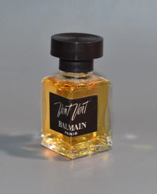 Vintage Mini Balmain Paris Ventvert Parfum Flasche Miniatur Fach #H3V - Bild 1 von 4
