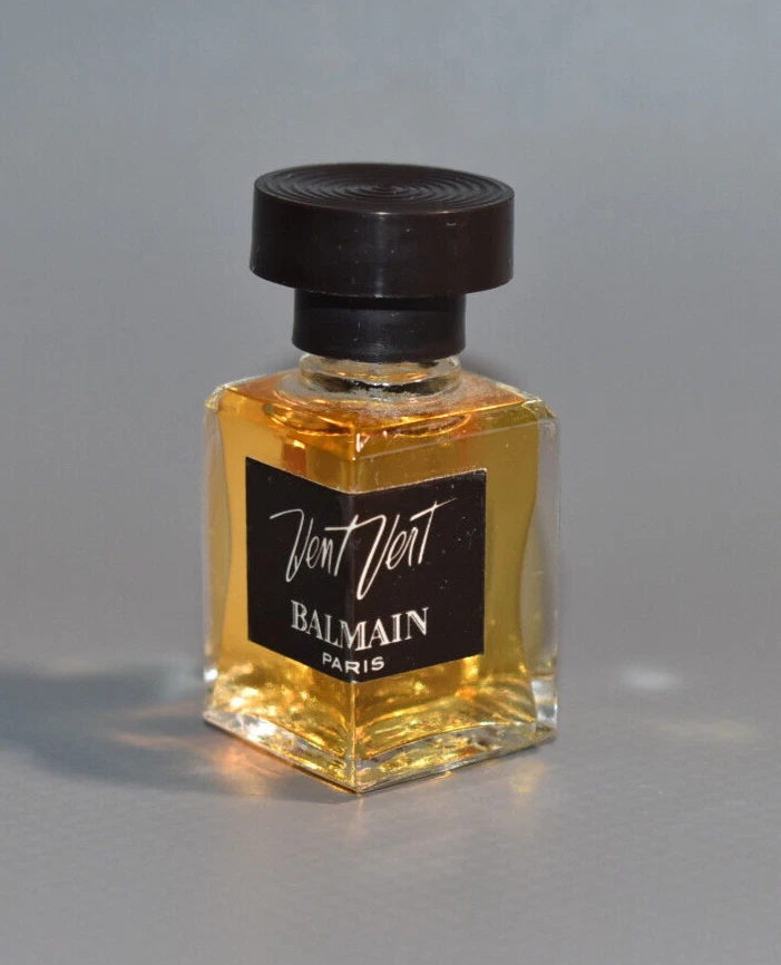 Vintage Mini Balmain Paris Ventvert Parfum Flasche Miniatur Fach #H3V - Bild 1 von 4