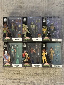TMNT BST AXN figures lot Rahzar, Tokka, Slash, April O'Neil, Casey Jones (x2) - Picture 1 of 7