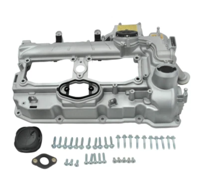 ALUMINUM Valve Cover Assembly + Cap + Seals for BMW N20 Engines 320i 328i 428i — 第 1/2 张图片