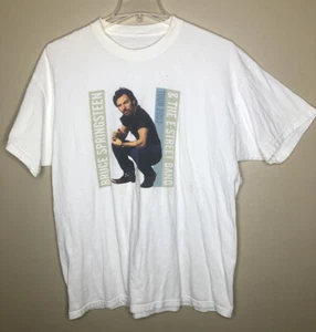 Camiseta de Concierto Bruce Springsteen Unisex XL Blanca con Gráficos 2003 Gira Corta Slv - Imagen 1 de 6