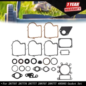 For Briggs &Stratton 287707 287776 287777 28N707 28N777 495993 Engine Gasket Set - Picture 1 of 4