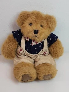 Russ Berrie Bears From The Past Franklin Tan Teddy Bear Plush Stuffed Animal 10" - Picture 1 of 12