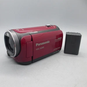 Panasonic HDC-SD80 Handheld High Definition Camcorder Red Tested - Picture 1 of 8