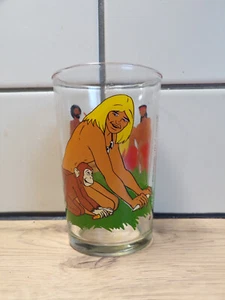 VERRE à MOUTARDE-VINTAGE-RAHAN-1987-SINGE-VMC - Picture 1 of 2