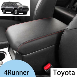 Center Console Lid Armrest Cover Cushion For Toyota 4Runner 2010-2024 PU Leather - Bild 1 von 7