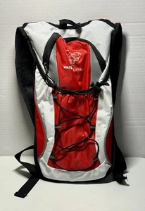 Hydration Pack Backpack Water Buffalo 2L Water Bladder Black Red NWOT - Picture 1 of 3