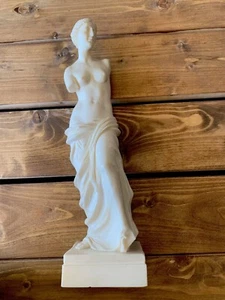 Vintage 11" A. Santini Venus Skulptur Italien klassische Figur armlose Dame Dekor - Bild 1 von 12