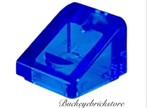 NUEVO Lote Lego/7 Trans Azul Oscuro 30 1x1 X 2/3 Pendiente - Imagen 1 de 1