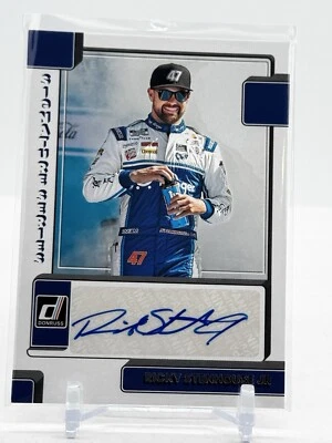 2023 Panini Donruss NASCAR Racing Ricky Stenhouse Jr Signature Series Autograph - Image 1 of 3