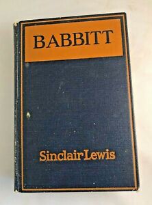 Babbitt-Sinclair Lewis-1922 HB