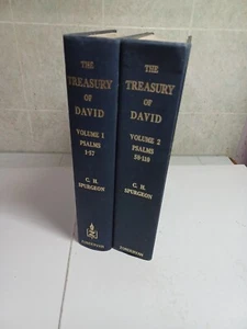 Charles Spurgeon Treasury of David Vol 1 AND 2 Psalms Bible Homiletics 1969 & 74 - Bild 1 von 24