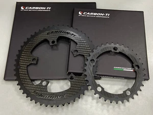 Carbon-Ti X-CarboRing EVO BCD110x5 Chainring (THM Clavicula SE or Quarq Dzero) - Picture 1 of 18