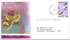 Christmas Island 1978 FDC - 2nd Day Of Christmas - Indian Ocean - J8923 - Picture 1 of 2
