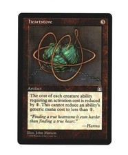 MTG heartstone SP/NM-  Stronghold Magic the Gathering ~ Free Shipping ~