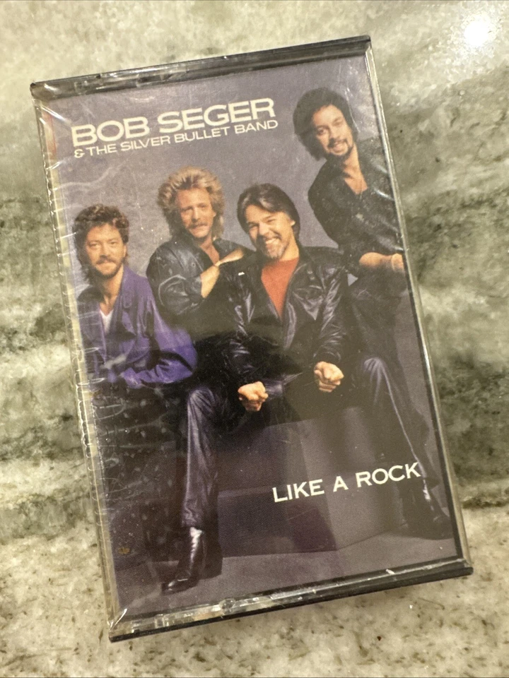 Bob Seger & The Silver Bullet Band Like a Rock Cassette Tape 1986 Capitol RARE