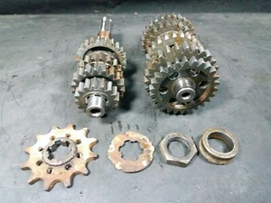 Suzuki RM 250 AHRMA RM250 Transmission Gear Gears Assembly Shaft Trans Oem 1976 - Picture 1 of 12