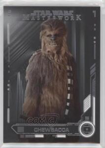 2019 Topps Star Wars Masterwork Chewbacca #4 05na