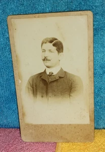 Fotografía de tarjeta de gabinete antigua rara de 1900 - Portugal - Imagen 1 de 2