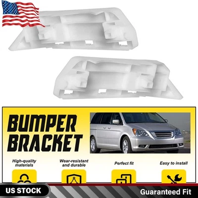 2X Soporte de soporte de montaje de parachoques delantero izquierdo y derecho para Honda Odyssey 2005-2010 Foto 1 de 4