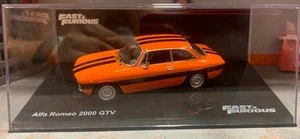 ALFA ROMEO 2000 GTV, FAST & FURIOUS, ALTAYA, DIECAST, 1:43 NEW!! - Picture 1 of 5
