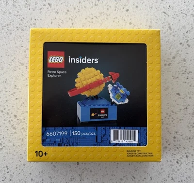 Lego 6607198 Retro Space Insider Exclusive New & Sealed In Hand 6607199 - Image 1 of 2
